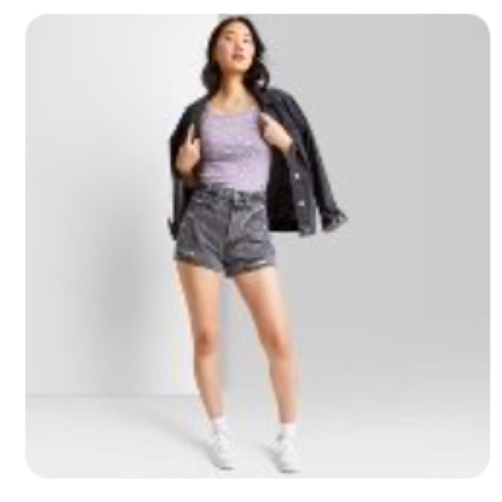 Women's Super-High Rise Cut-Off
Jean Shorts - Wild Fable™ Gray
Wash 10
